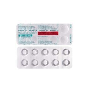 Korandil 10mg tablet strip for chest pain and angina relief