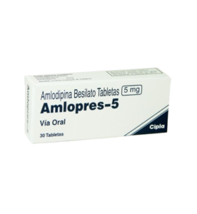 Buy Amlopres 5mg online – Trusted medicine for blood pressure and heart health